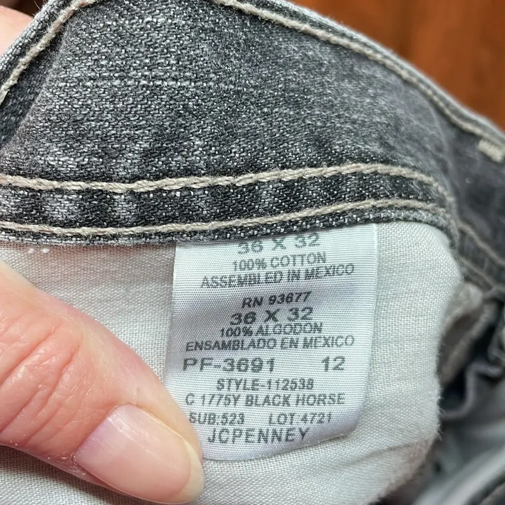 Arizona Men’s Authentic Straight Cotton Jeans,  36 x 32